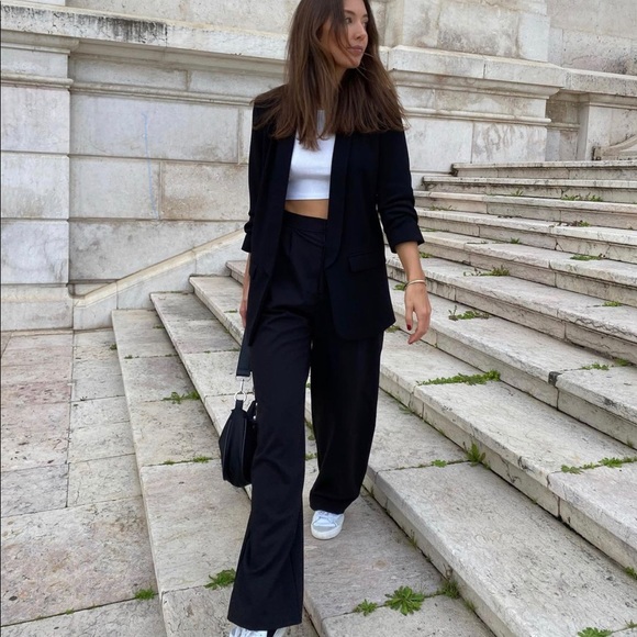 Zara Pants - ZARA High Waisted Wide Leg Pants